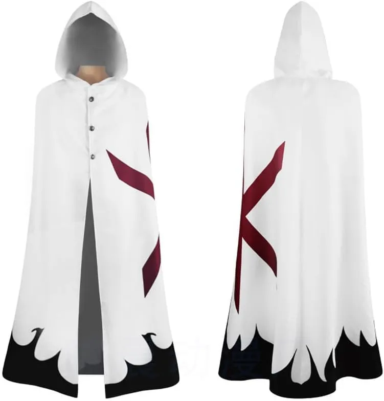 1791's lady Men's Medieval Templar Knight Crusader Warrior Cloak Cape