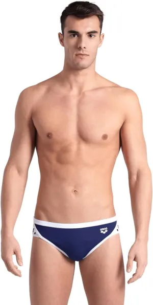Arena Men's Icons Solid Swim Briefs Professional Training Swimsuit Sports Trunk
