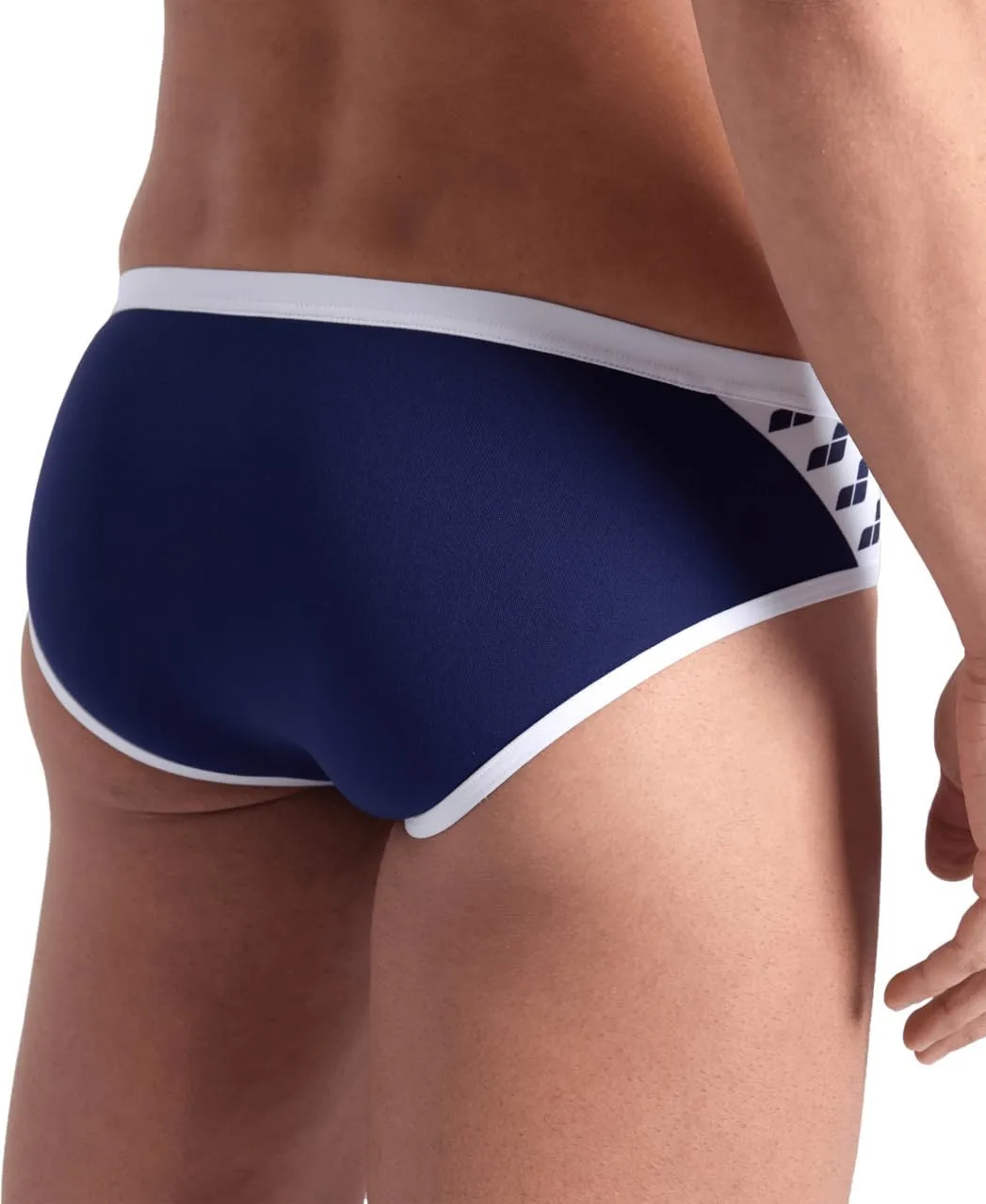 Arena Men's Icons Solid Swim Briefs Professional Training Swimsuit Sports Trunk
