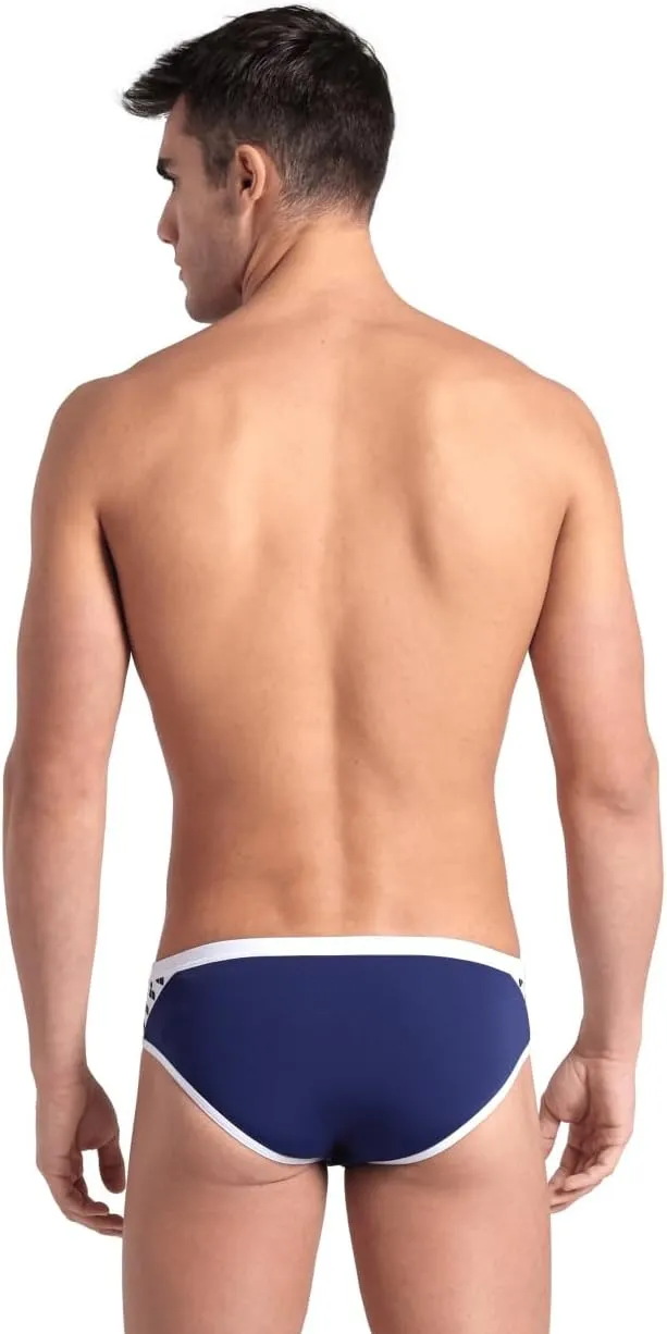 Arena Men's Icons Solid Swim Briefs Professional Training Swimsuit Sports Trunk