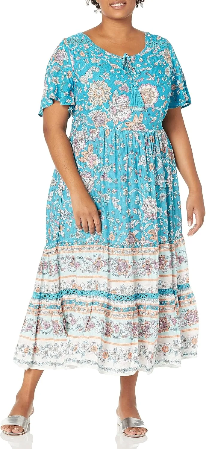Avenue Women's Plus Size Zariah Maxi Dress