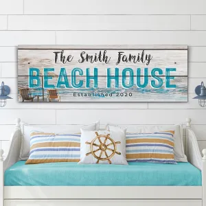 Beach House Sign II