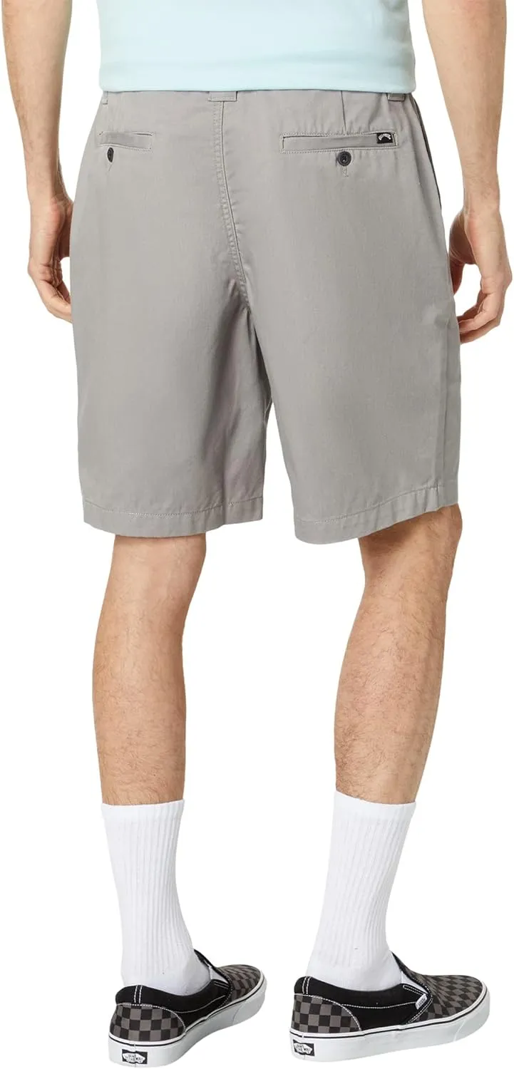 Billabong Men's Carter Relaxed Fit 21" Chino Workwear Shorts