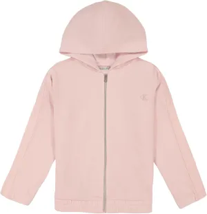 Calvin Klein Girls' Full-Zip Fleece Hoodie Sweatshirt with Front Pockets