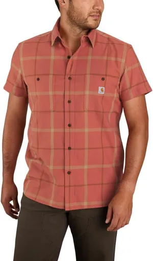 Carhartt Men's 105701 Rugged Flex Relaxed Fit Lightweight Short-Sleeve