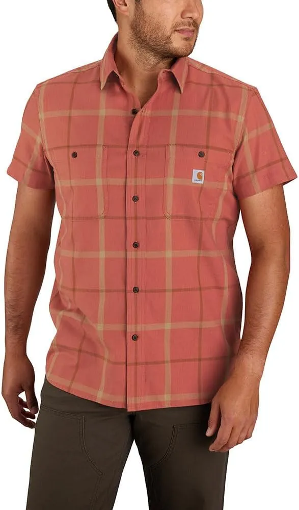 Carhartt Men's 105701 Rugged Flex Relaxed Fit Lightweight Short-Sleeve