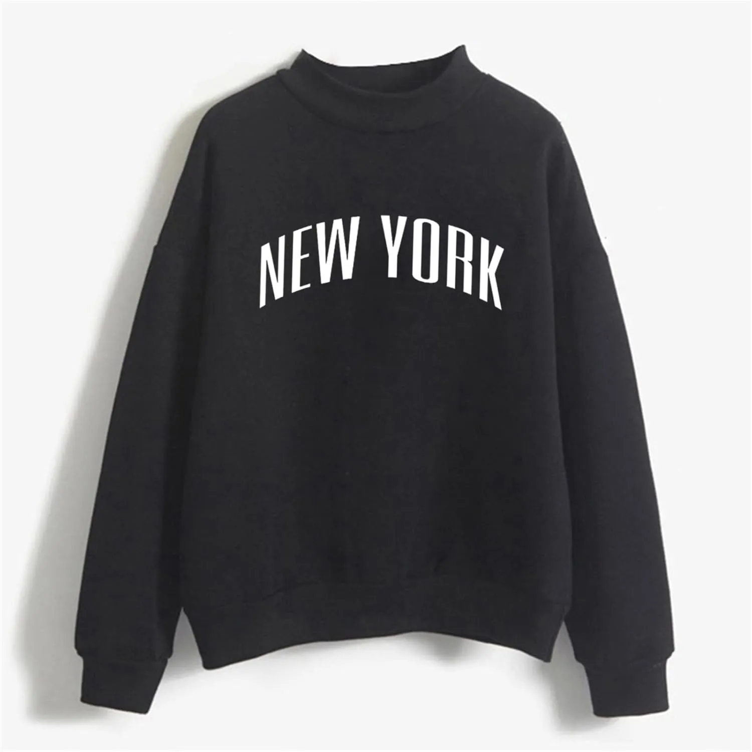 cooki Womens Hoodies Fall Clothes for Women Cute Hoodie for Teen Girls Brooklyn Print Drop Shoulder Hoodie with Pockets Tops