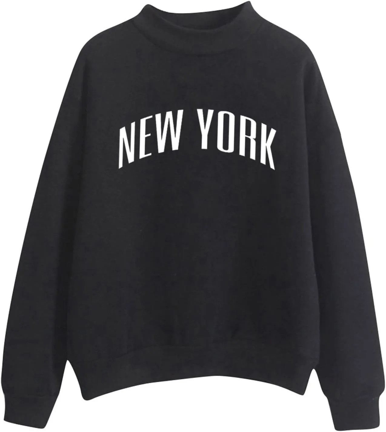 cooki Womens Hoodies Fall Clothes for Women Cute Hoodie for Teen Girls Brooklyn Print Drop Shoulder Hoodie with Pockets Tops
