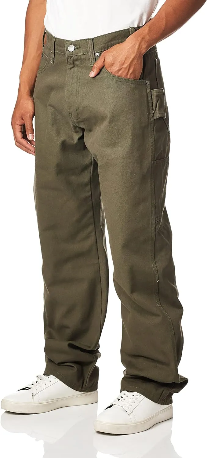 Dickies Mens Relaxed Fit Sanded Duck Carpenter Jean