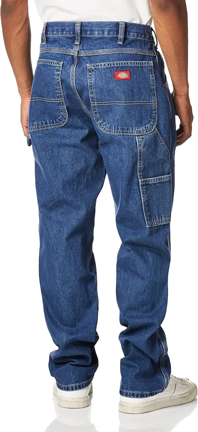 Dickies Men's Relaxed Straight-fit Carpenter Jean