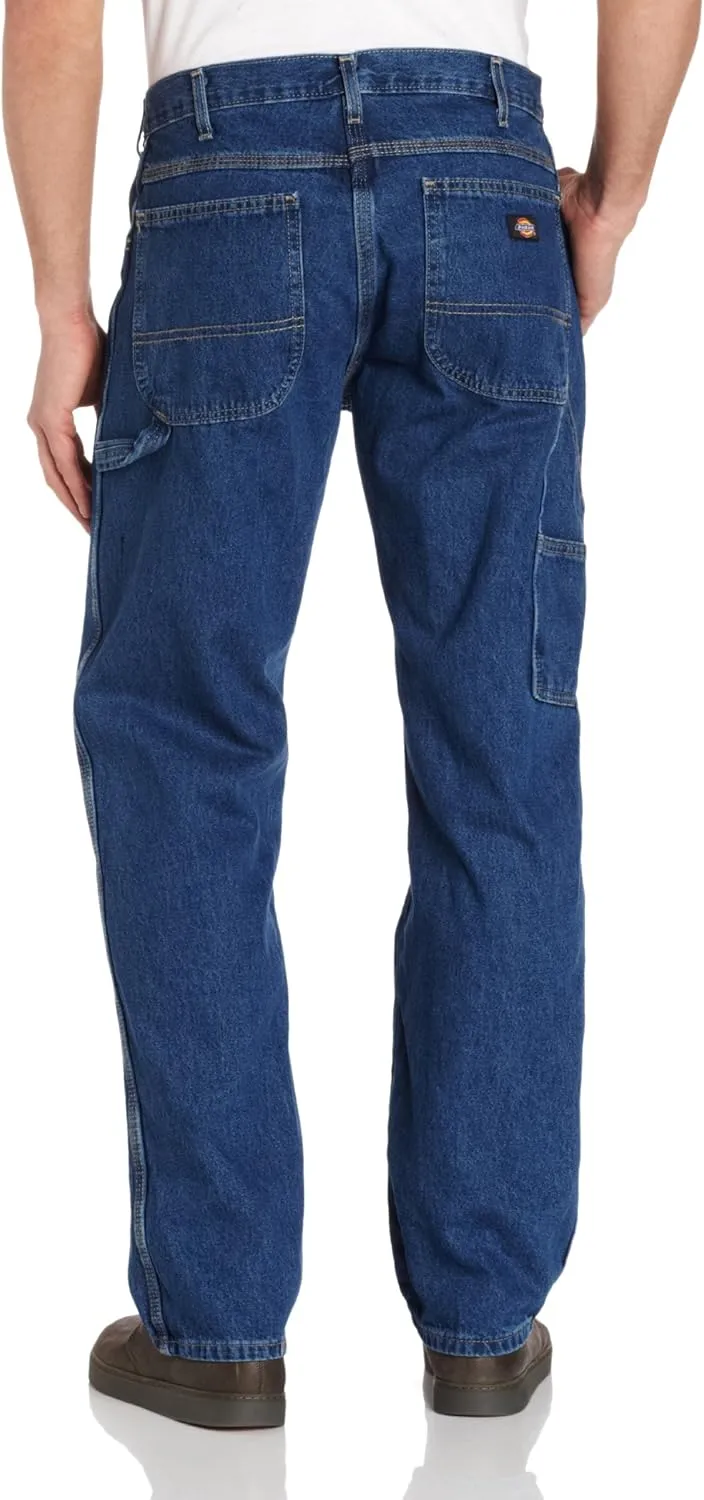 Dickies Men's Relaxed Straight-fit Carpenter Jean