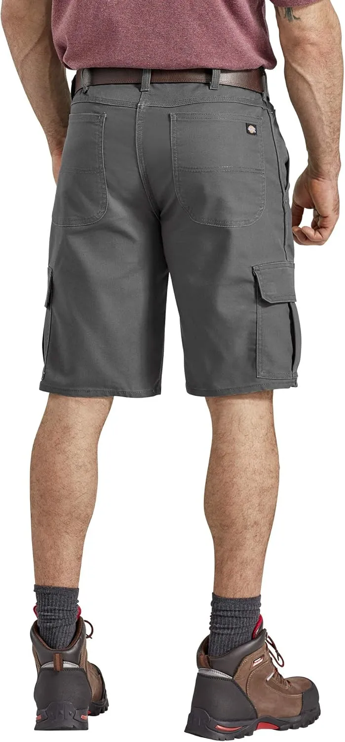 Dickies Men's Tough Max 11 Inch Relaxed Fit Duck Cargo Short