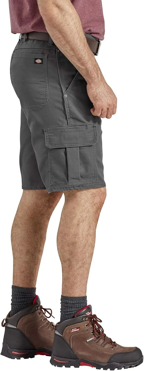 Dickies Men's Tough Max 11 Inch Relaxed Fit Duck Cargo Short