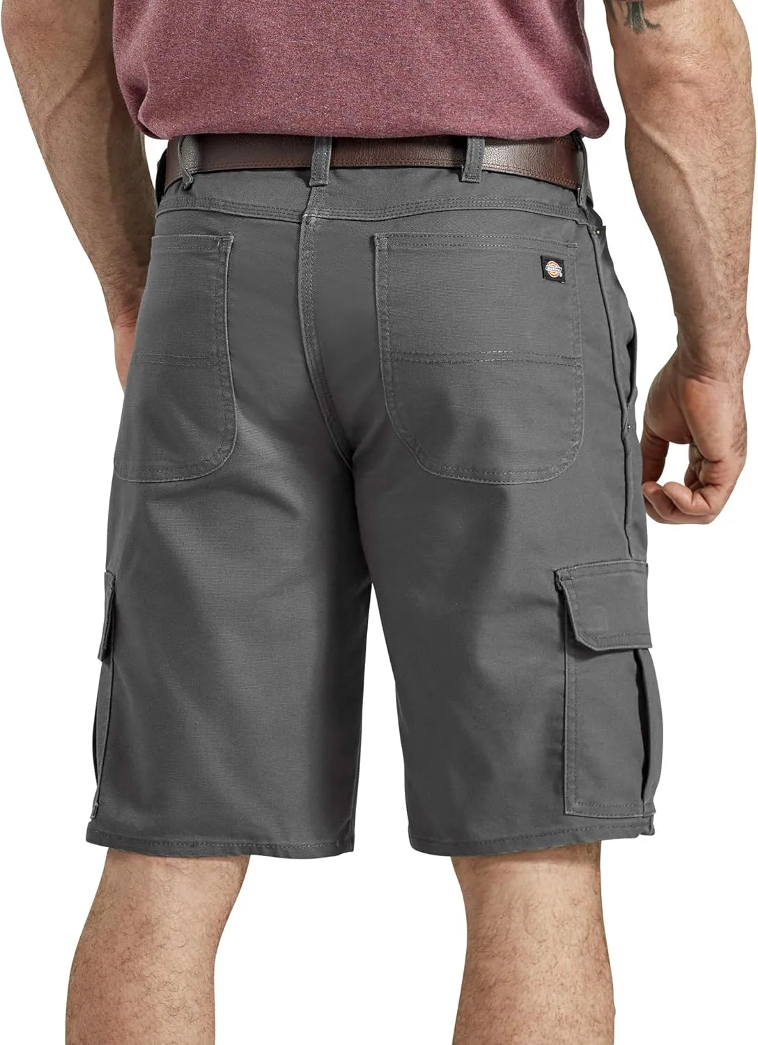 Dickies Men's Tough Max 11 Inch Relaxed Fit Duck Cargo Short