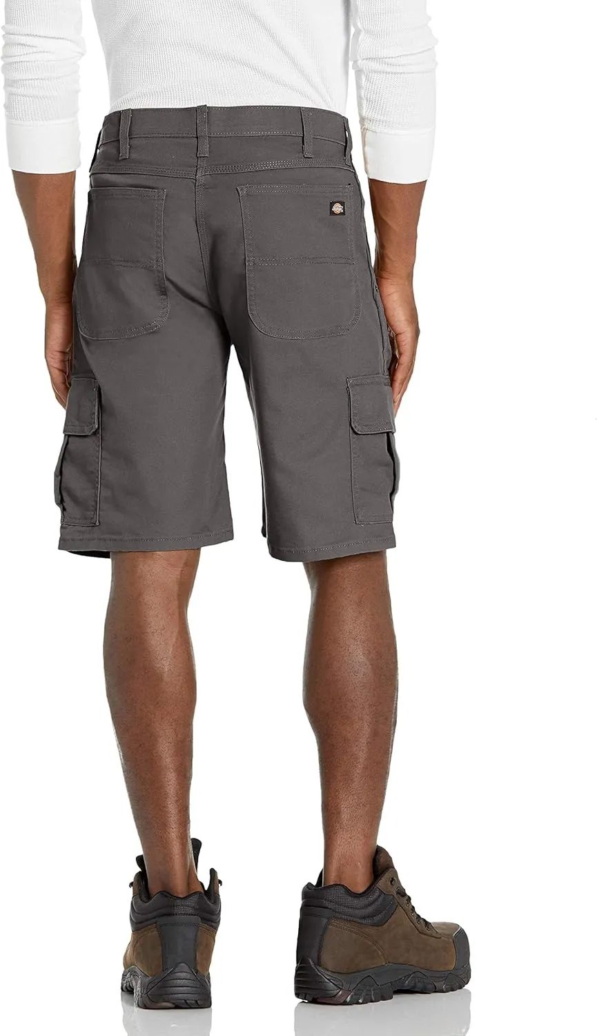 Dickies Men's Tough Max 11 Inch Relaxed Fit Duck Cargo Short
