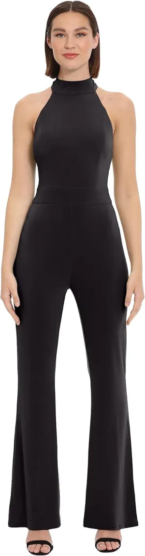 Donna Morgan womens Sleek Style Jumpsuit Office Workwear Event Guest of