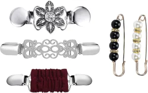 Dress Clips Back Cinch, Clips to Hold Sweater Together,Waist Cincher Clip for Clothing
