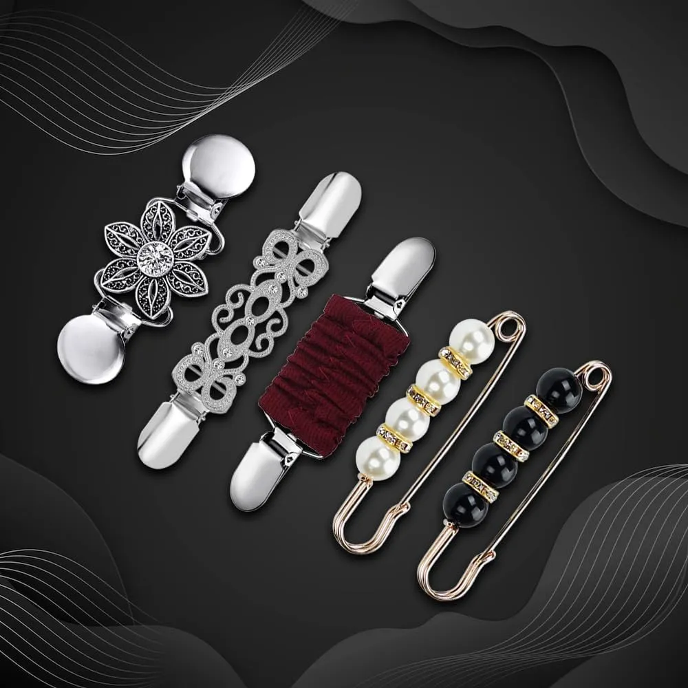 Dress Clips Back Cinch, Clips to Hold Sweater Together,Waist Cincher Clip for Clothing