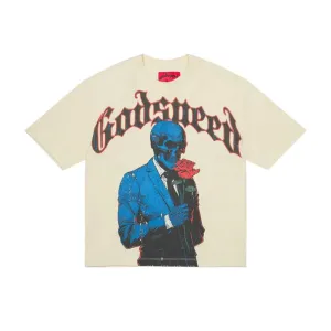 Godspeed - Smell The Roses T-Shirt - Bone