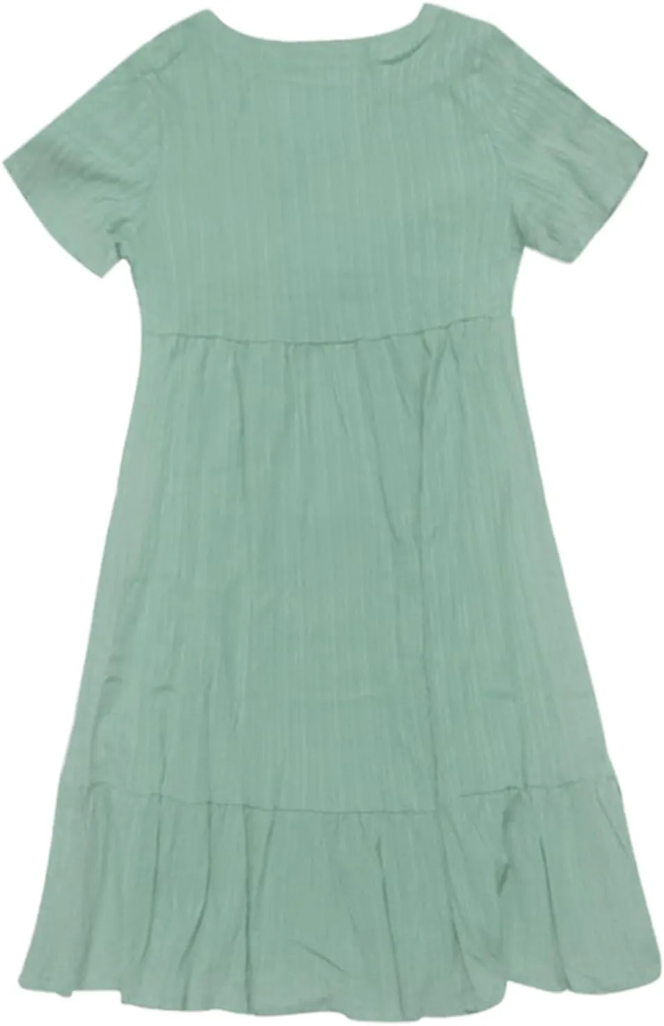 GOKKILRW Womens Summer Dresses Casual Short Sleeve Flowy Maternity Dress Lightweight Going Out Nightgowns Midi Beach Sundress