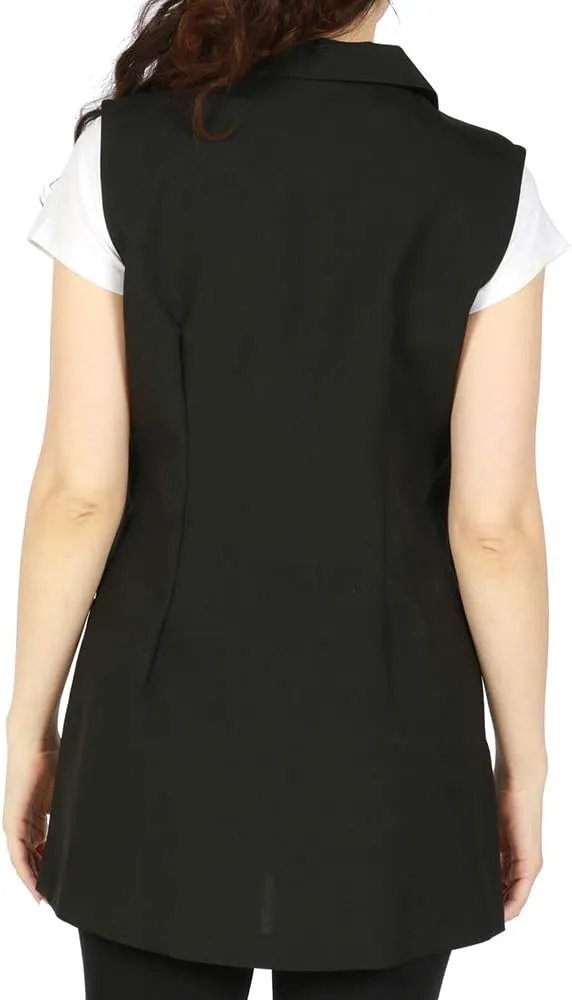 Gwen Professional Salon Vest, Stylist Vest, Cosmetology Uniform, Bleach Proof