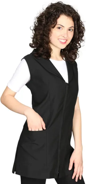 Gwen Professional Salon Vest, Stylist Vest, Cosmetology Uniform, Bleach Proof