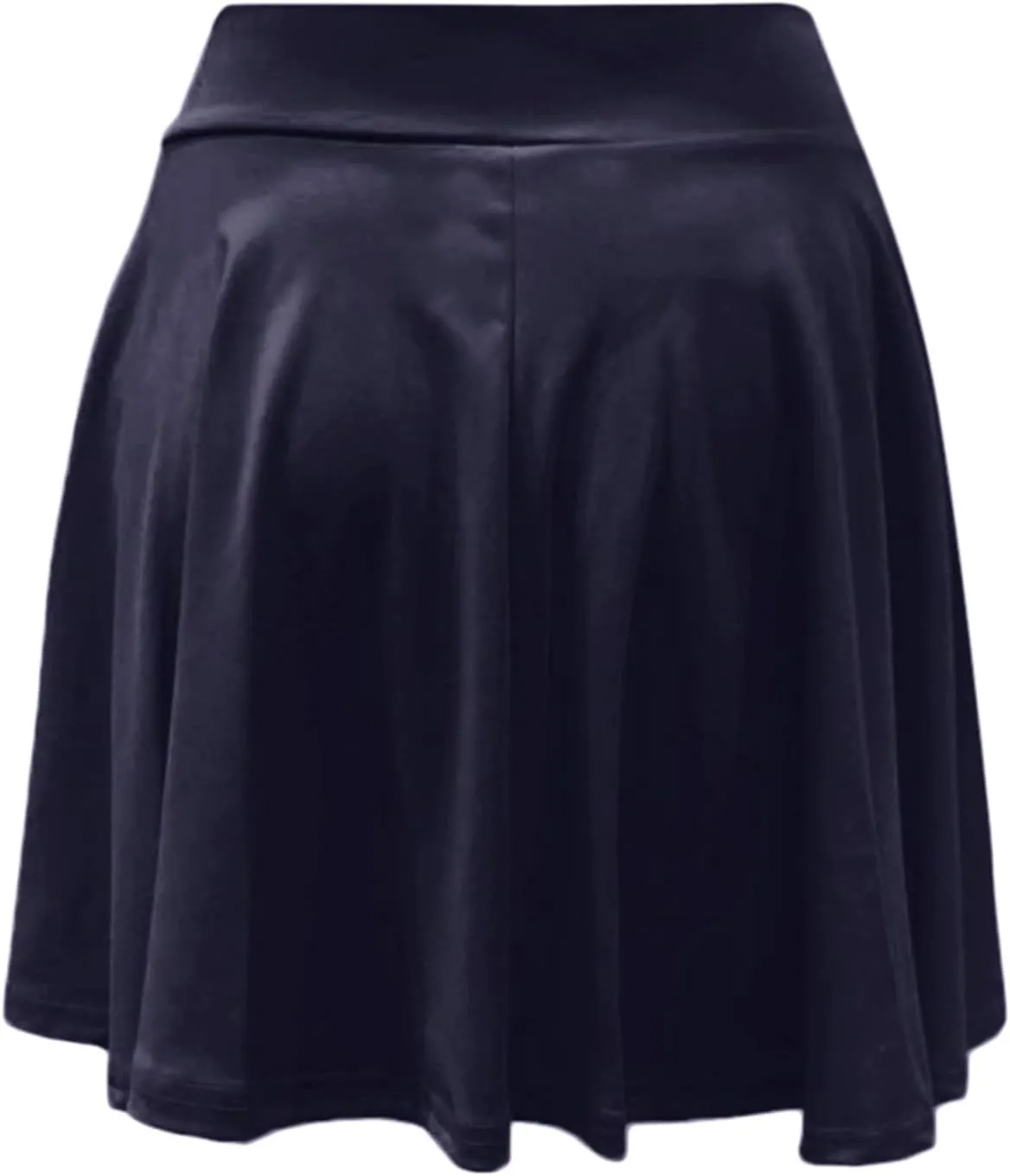HGps8w Versatile Skirt for Women 2025 Summer Casual Solid High Waisted A-Line Tennis Golf Skorts Bulit-in-Shorts Mini Dress