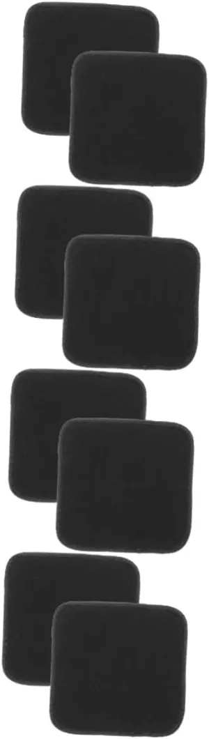 KESYOO 4sets Bowling Ball Cleaning Towel Pad Microfiber Bowling Pad Professional 2pcs*4