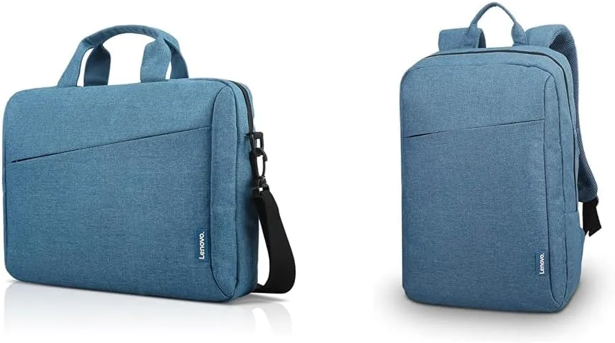 Lenovo - Laptop Shoulder Bag T210 for Laptop or Tablet, Sleek Design & Casual Laptop Backpack B210-15.6 inch - Padded Laptop/Tablet Compartment