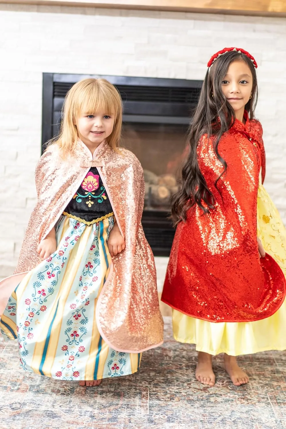 Little Adventures Shimmer Cloak Costume Dressup Ages 3-8 Machine Washable Child Pretend Play& Party Dress Up with No Glitter