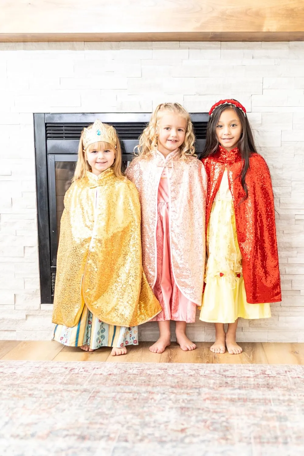 Little Adventures Shimmer Cloak Costume Dressup Ages 3-8 Machine Washable Child Pretend Play& Party Dress Up with No Glitter