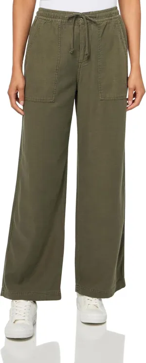 Lucky Brand Women's Wide Leg Relaxed Utility Pant