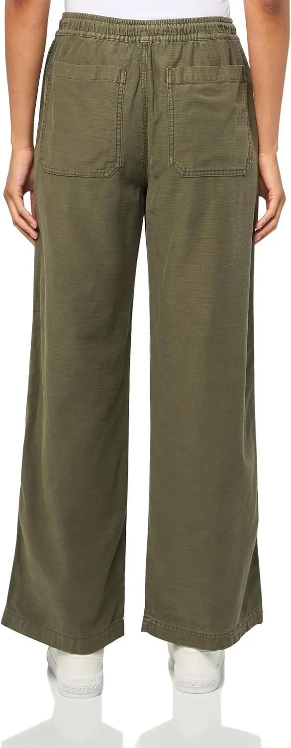 Lucky Brand Women's Wide Leg Relaxed Utility Pant