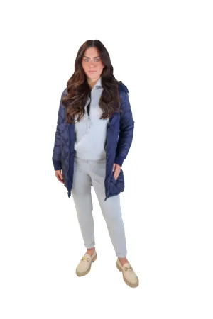 Lululemon long navy puffer jacket (fits like a 2/4; retail $398)