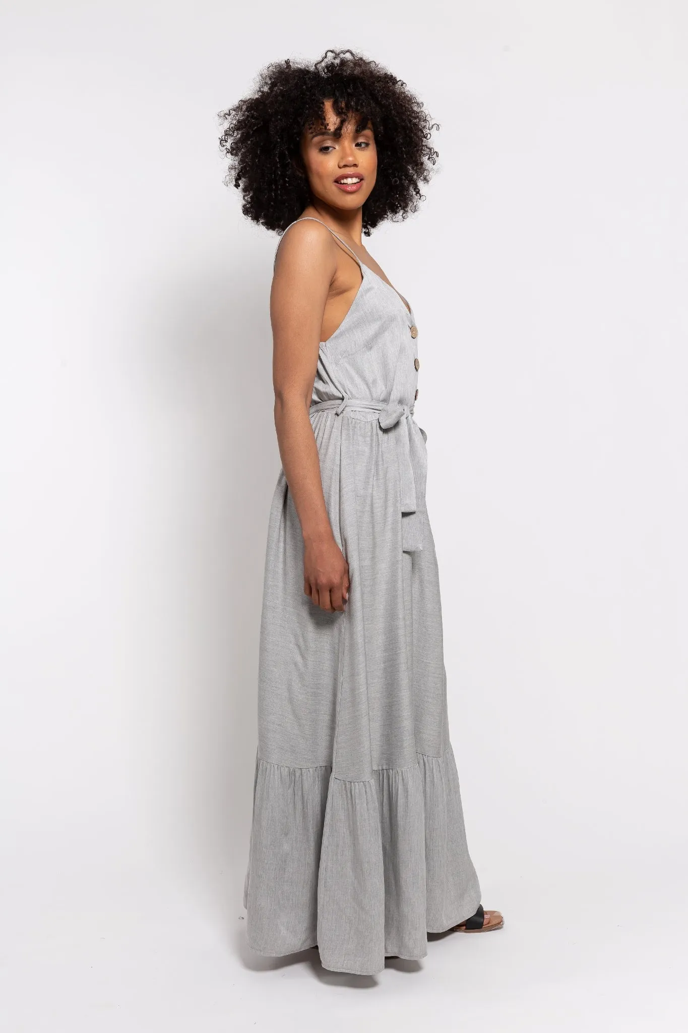 M Made in italy  Women's Woven Slip Dress