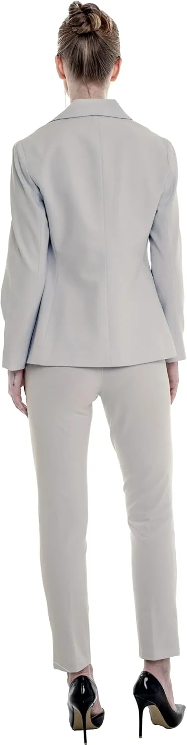 Marycrafts Women's Pant Suits Set  Professional Business Suiting Blazer and Pants 2 Piece Outfit