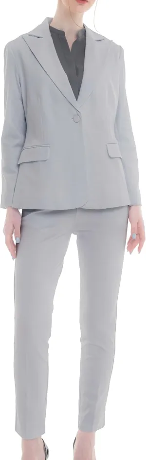 Marycrafts Women's Pant Suits Set  Professional Business Suiting Blazer and Pants 2 Piece Outfit