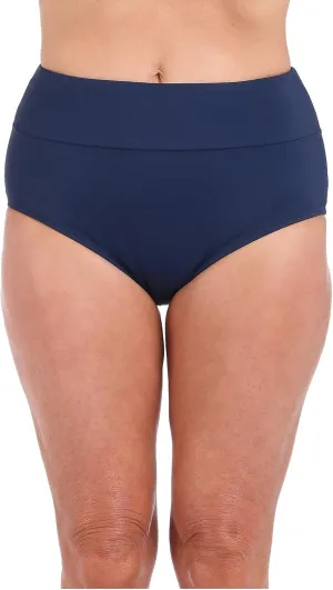 Maxine Of Hollywood Women's Wide Band Full Bikini Bottom Swimsuit