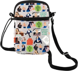 MEIKIUP Romantic Comedy Movie Inspired Makeup Bag Romantic Comedy Movie Lovers Gift Fandom Gift (10 CB)