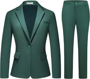 MODFUL Women Suits Work Professional Office 2 Piece Pant Suits for Women Business Outfits