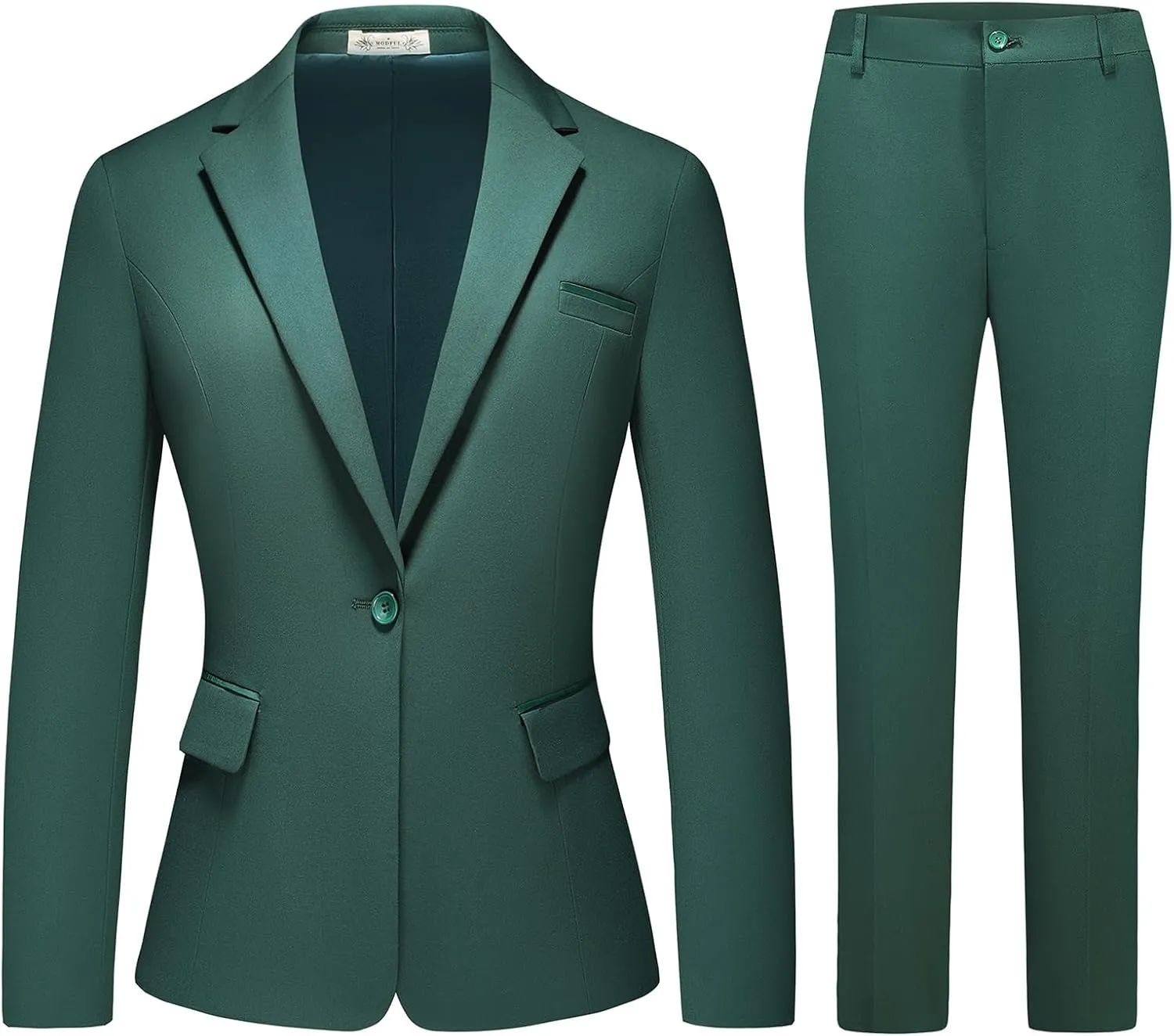 MODFUL Women Suits Work Professional Office 2 Piece Pant Suits for Women Business Outfits