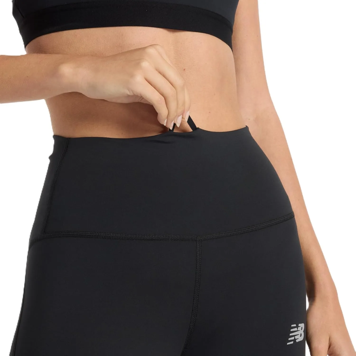 New Balance Womens Nb Sleek High Rise Legging 25