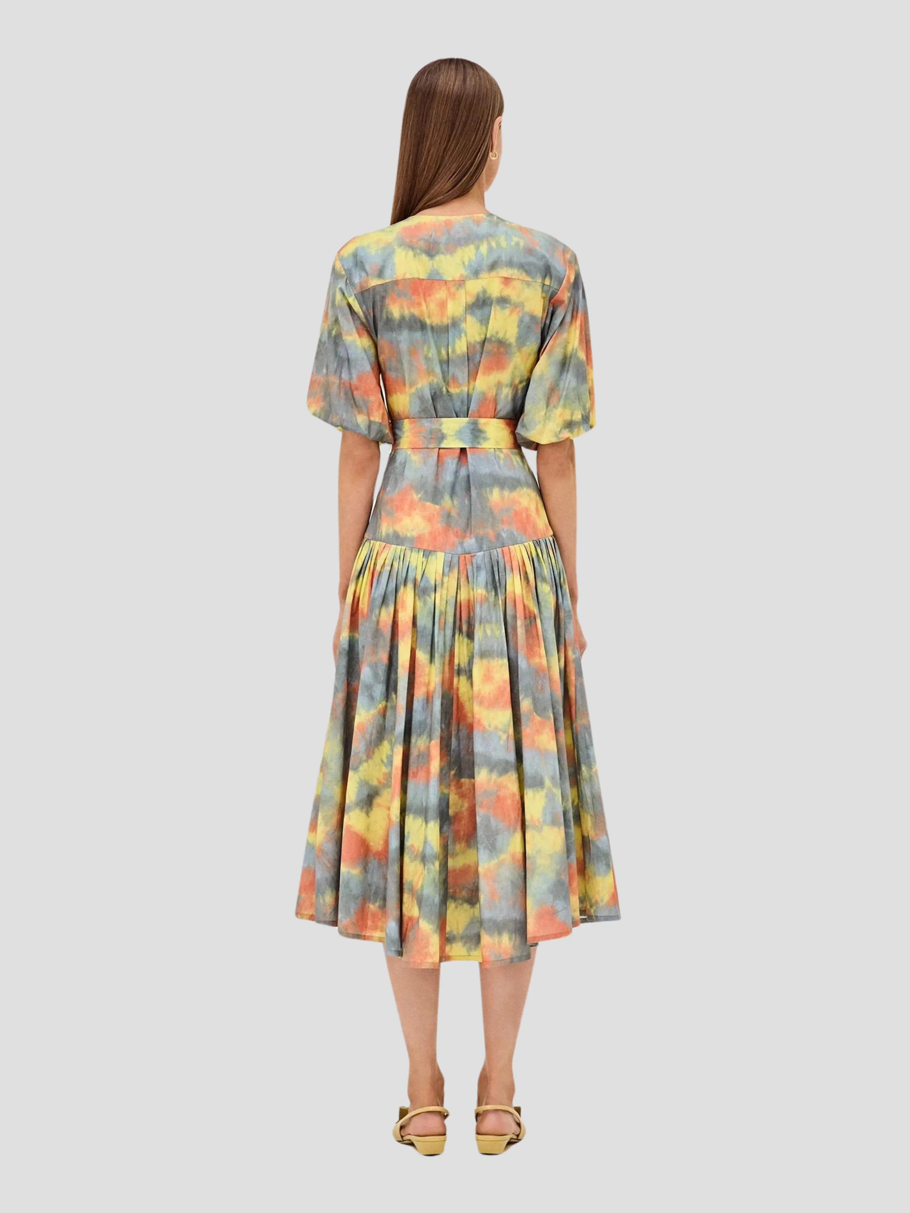 Oasis Tie-Dye Midi Dress