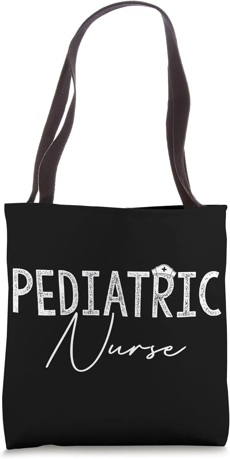 Pediatric Nurse Professional Health Doctor Hospital Medical Tote Bag