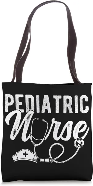 Pediatric Nurse Professional Health Doctor Hospital Medical Tote Bag