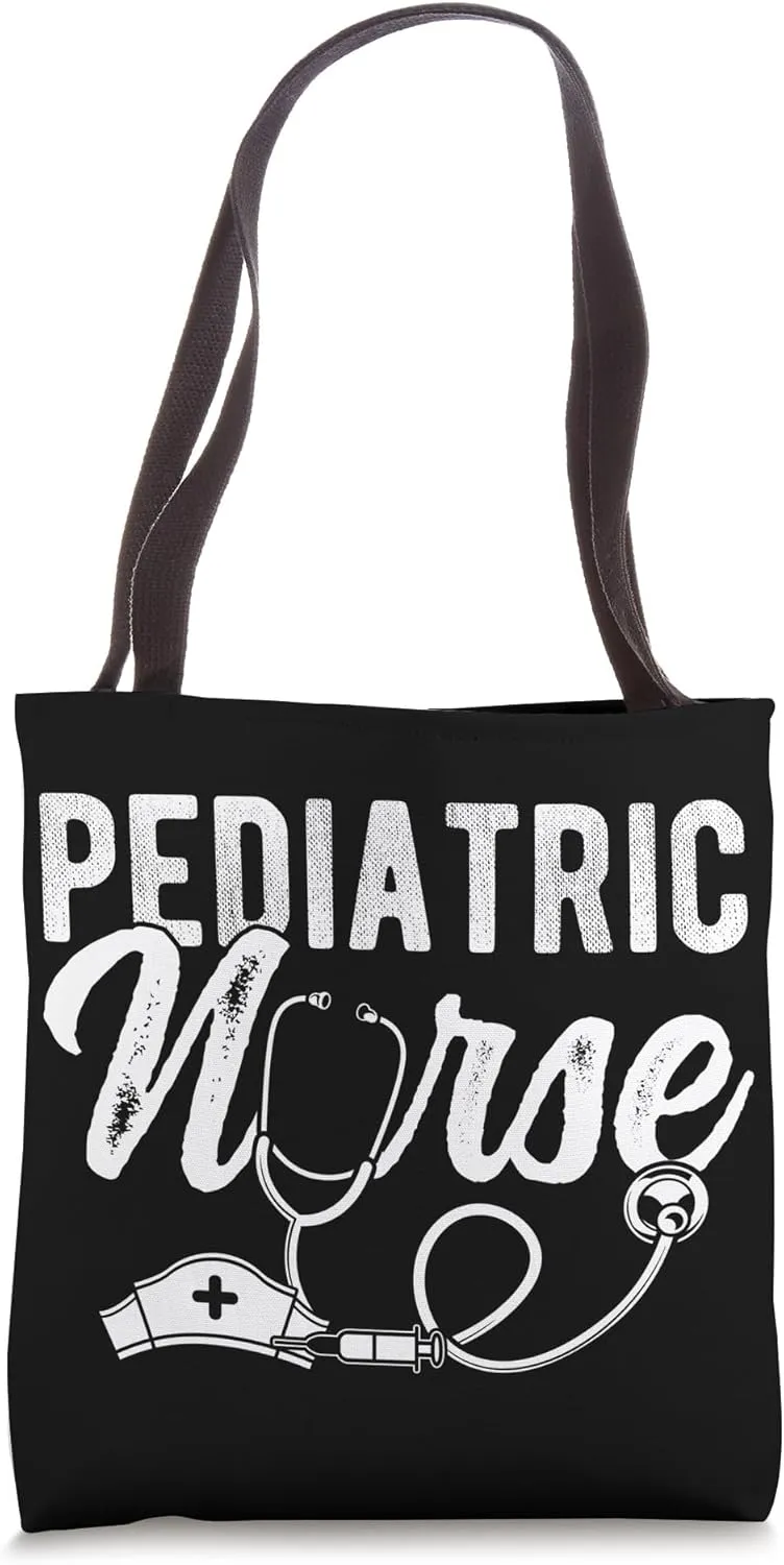 Pediatric Nurse Professional Health Doctor Hospital Medical Tote Bag
