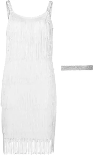 Plus Size Dresses for Women Sleeveless Camisole with Tassel Belt Perfect for Evening Parties and Beach Outings
