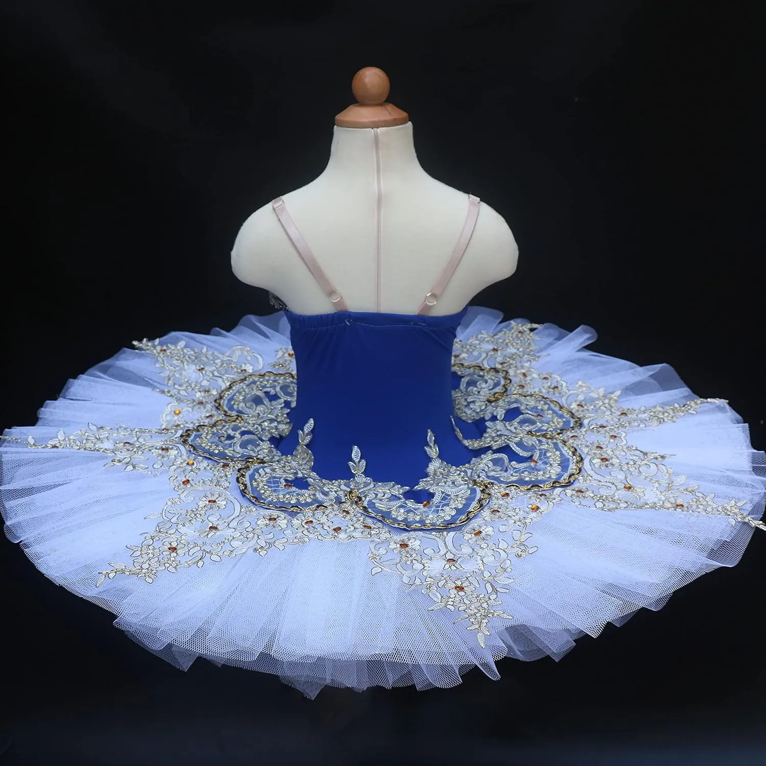 Professional Ballet Dress for Girls Leotard Camisole Skirted Sequin Lace Princess Swan Lake Tutu Ballerina Costumes