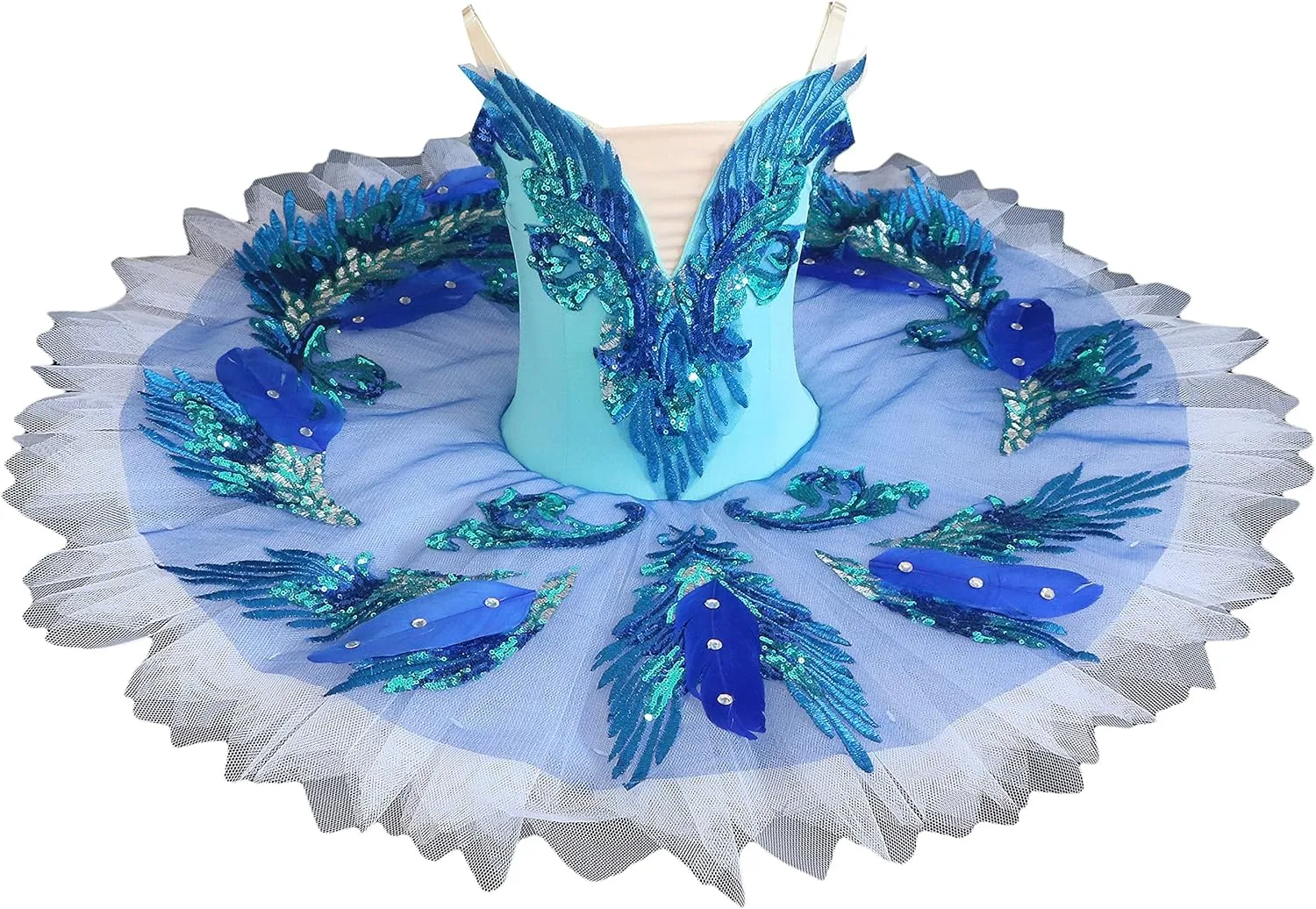 Professional Ballet Dress for Girls Leotard Camisole Skirted Sequin Lace Princess Swan Lake Tutu Ballerina Costumes