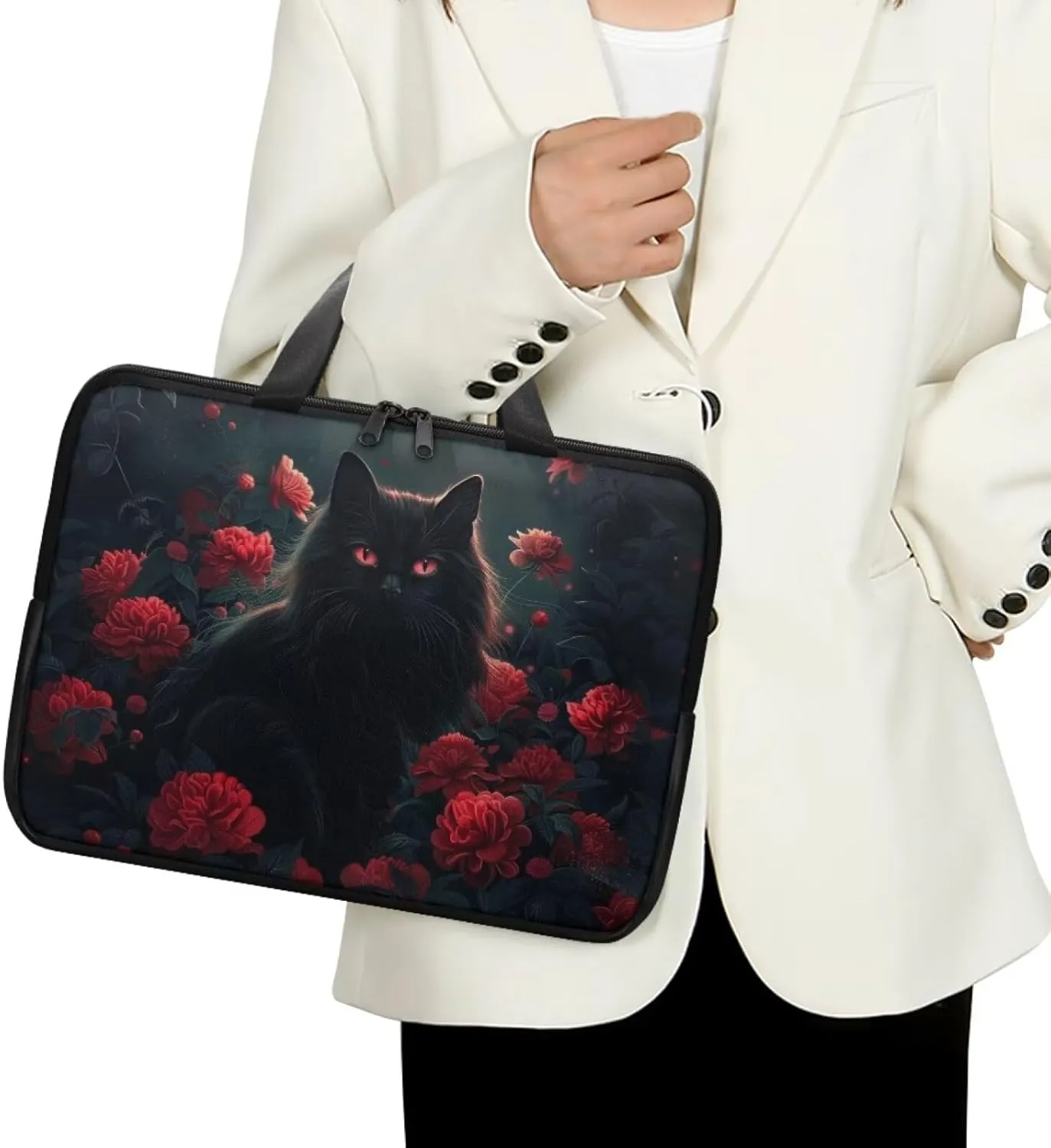 PU Leather Laptop/Work Bag for Women Computer Tote Professional Office Business Briefcase Lightweight Travel Handbag